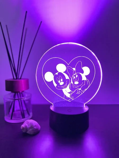 Mickey & Minnie – Lampa Disney